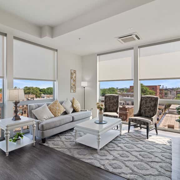 2BR City Loft Sweeping Glass Views - Image 1