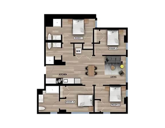 Spacious 4BR Near Fulton Market & Riverwalk - Image 5