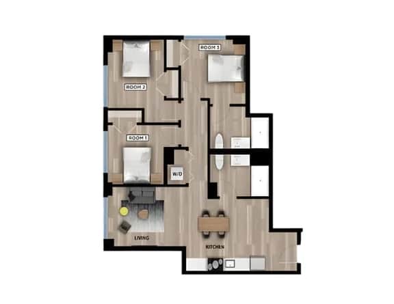 Bright 3BR Stylish Apartment Near North Ave Shops - Image 5